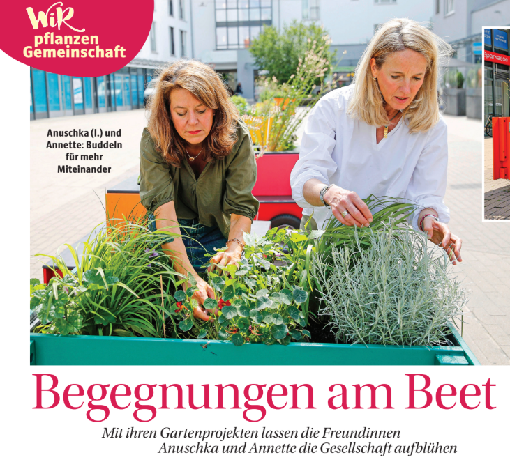 Der Hamburger Wandergarten in der Bild der Frau Bild Der Frau Artikel