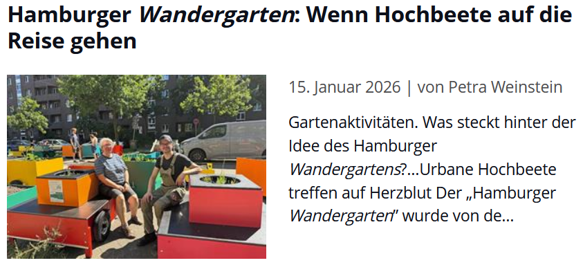 Garten Design Beitrag