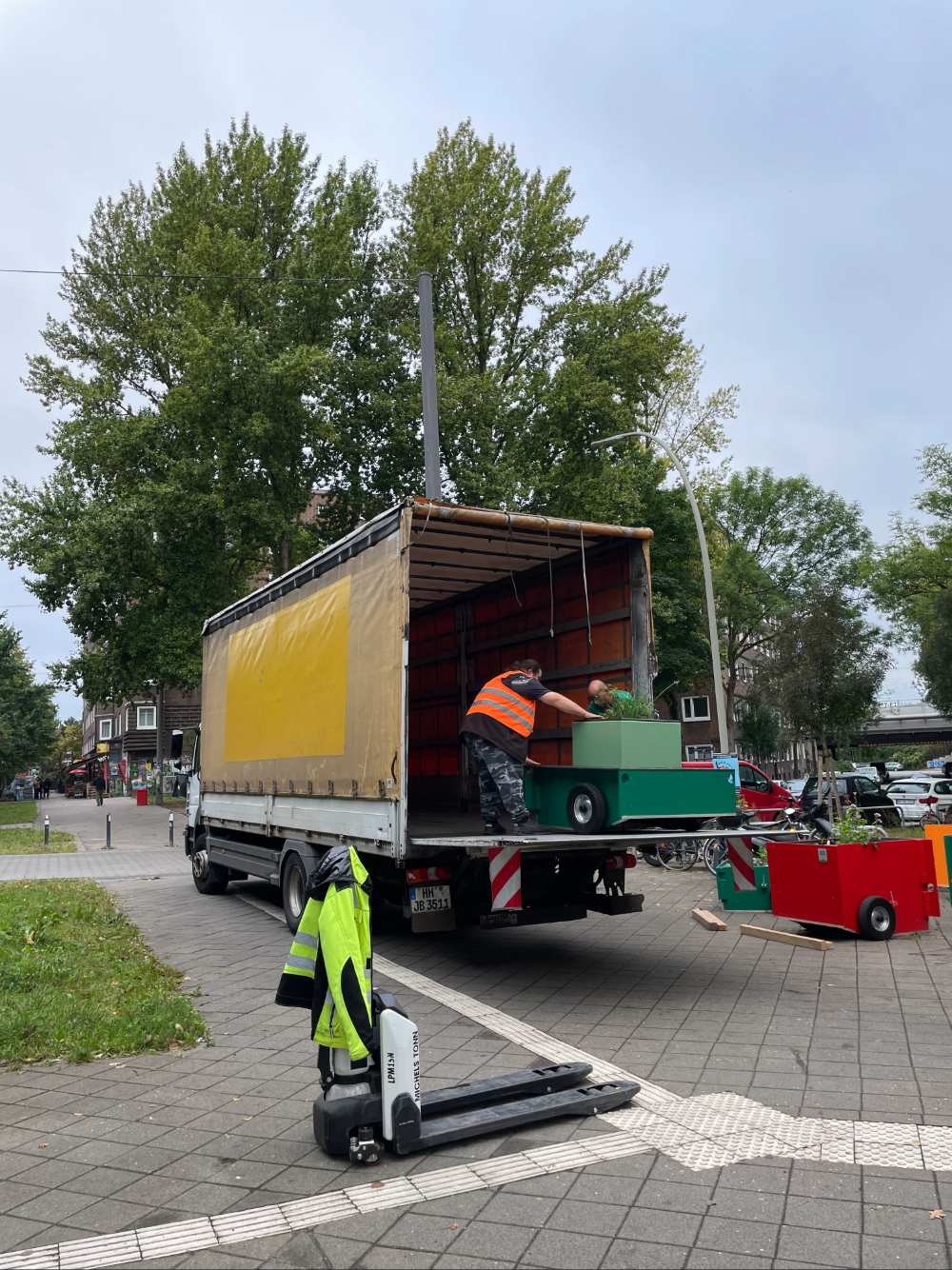 Der Wandergarten zieht um