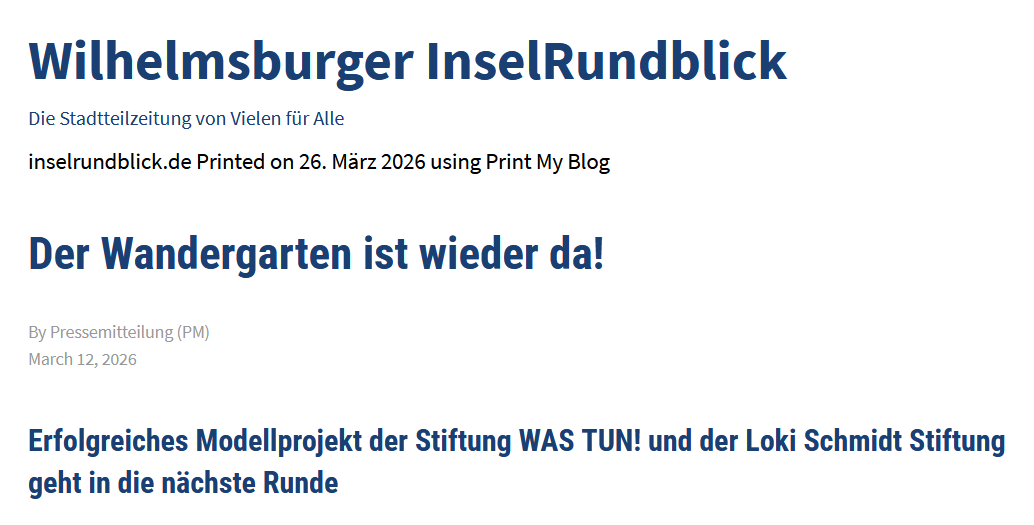 Wilhelmsburger Inselrundblick